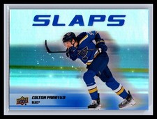 2025-26 Upper Deck #SL-15 Colton Parayko Slaps Insert St. Louis Blues