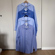 BROOKS BROTHERS 4 Men's Non-Iron Supima Cotton Dress Shirt Regent Madison 16-36