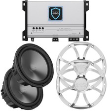Wet Sounds HTM-1 - HTM Series Full-Range Class-D 1200 Watt at 1-Ohm Mono Ampl...