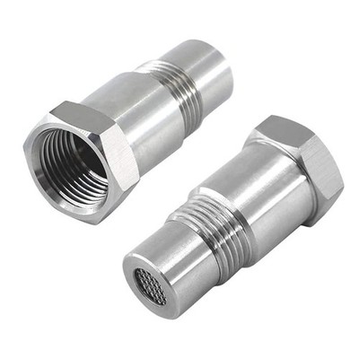 Lambdasonde Adapter M18*1,5, 2 Stück Lambda Eliminator 45mm O2 Sauerstoffsens...