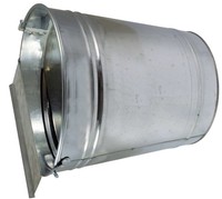 TräNkeeimer 6 Liter HüHner GeflüGel EimerträNke Metall Verzinkt HüHnerträNke