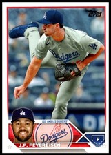 2023 J.P. Feyereisen Topps Update Series Baseball #US191 Los Angeles Dodgers