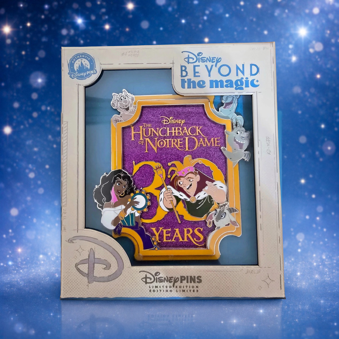 2026 Disney Parks The Hunchback Of Notre Dame 30th Anniversary LE 800 Jumbo Pin