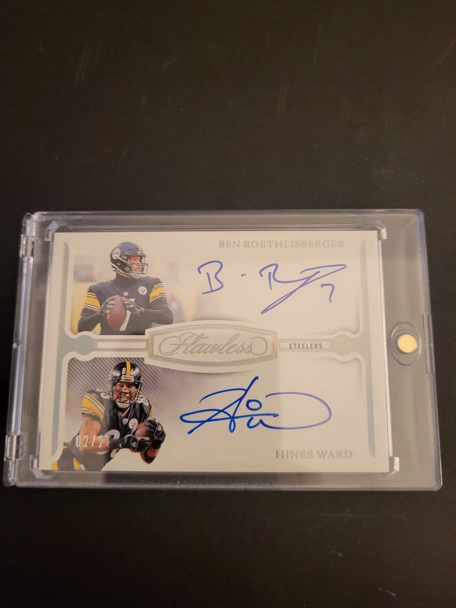 Panini Ben Roethlisberger Football Autographed Sports Trading