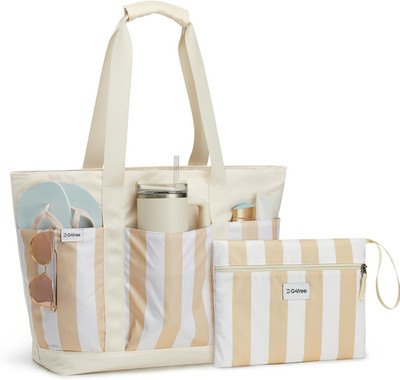 G4Free 35/50L Strandtasche Handtasche Damen Tote Tasche Shopper Große Umhängetas