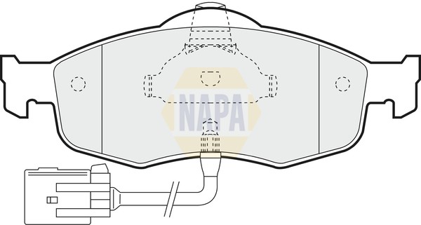 Bremsbelagsatz BremsklöTze FüR Ford Mondeo I Turnier BNP BAP Ec_ GBP-image