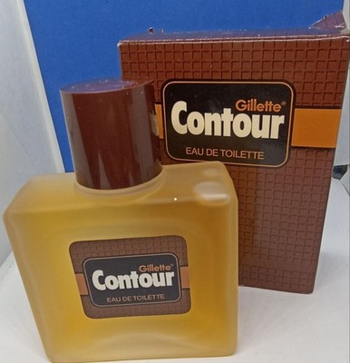 Seltene Vintage ETD GILLETTE CONTOUR 100ml eingeführt 1980