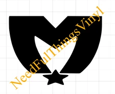 The Movement band 4in M with Star Vinyl Decal multiple colors available