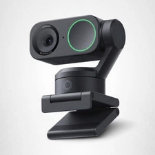 Insta360 Link 2 PTZ 4K Webcam for PC/Mac, Bla...