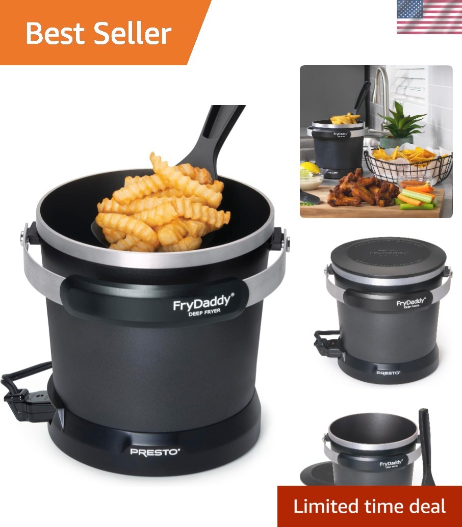05420 FryDaddy Electric Deep Fryer,Black