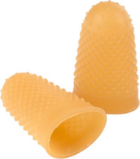 Rubber Finger Tips, Medium/Large, Size 12, Finger Cots, 12 Count, 1 Pack 54032 