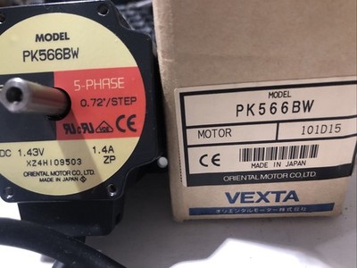New* Vexta Orientalmotor PK566BW Stepping Motor 5-Phase DC1.43V