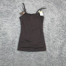 Maidenform Shapewear Tank Cami Womens M Black Adjustable Strap Slimming NWT