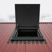 Square Roof Access Hatch Skylight Security Door for Residential Commercial Build
