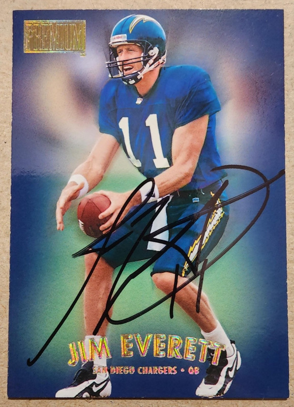 1997 Skybox AUTO - Jim Everett #36