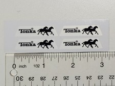 Tiny Tonka Horse Truck Cab Replacement Stickers