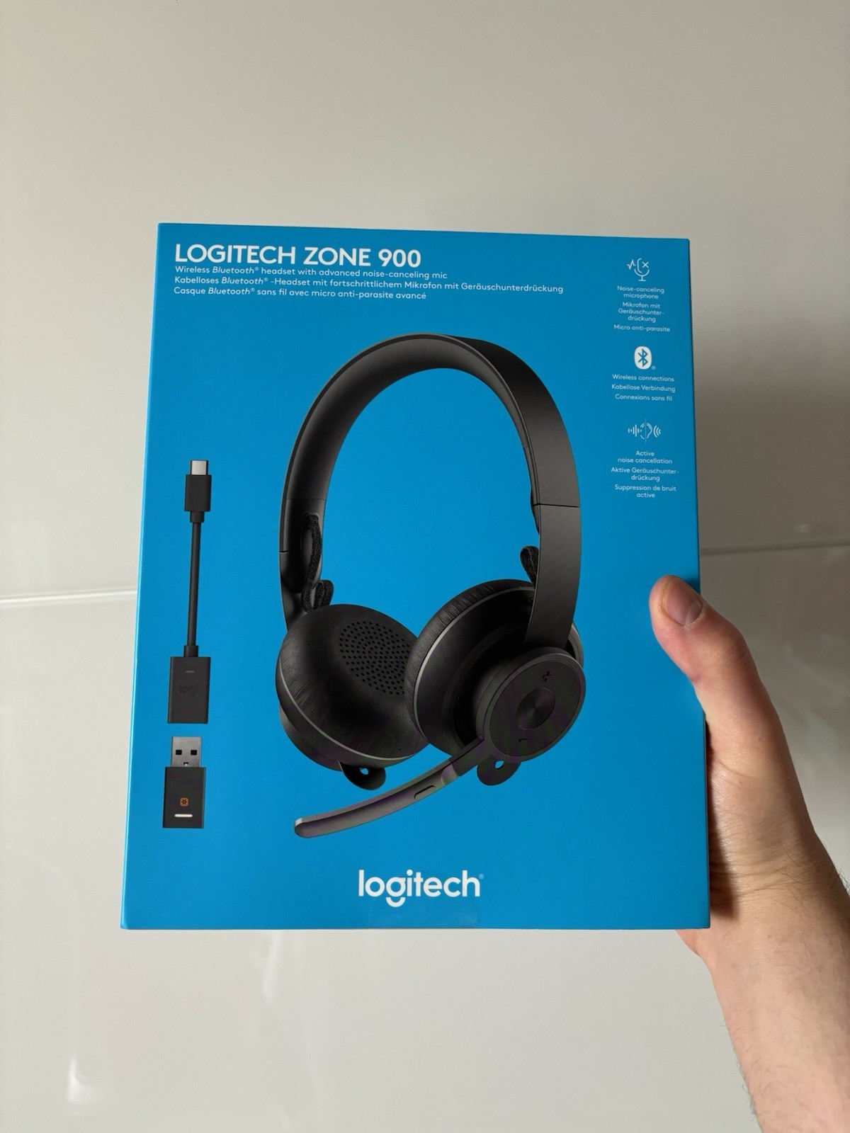 Logitech Zone 900 casque Bluetooth micro réducteur bruit pour PC et Mac