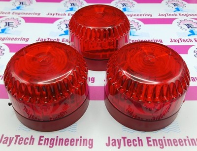 FULLEON SOLEX 10 SO/R/SR/10C RED FLASHING BEACON LOT OF 3
