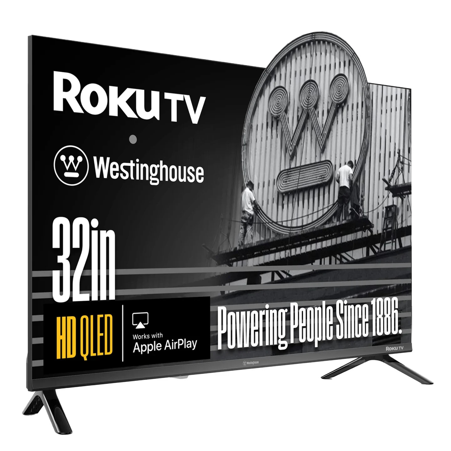 Westinghouse WR32QE2350 32" 2k HD QLED Roku Smart Edgeless TV