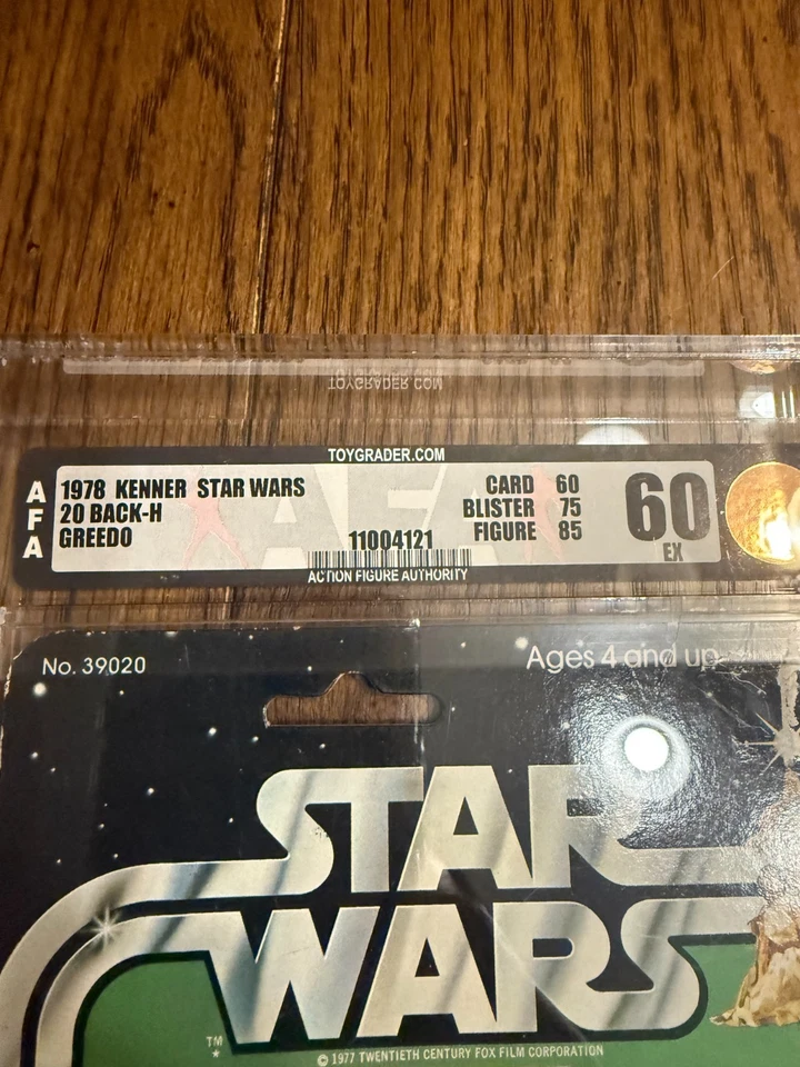 Star Wars Kenner Vintage Greedo AFA 60 Boba Fett Offer NO RESERVE! 1978 MOC - Image 3 of 3
