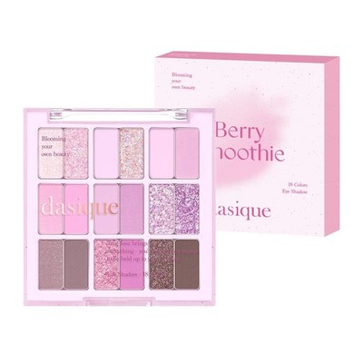 18 Berry Smoothie Eyeshadow Palette Cool Toned Shades Ultra Smooth Formula