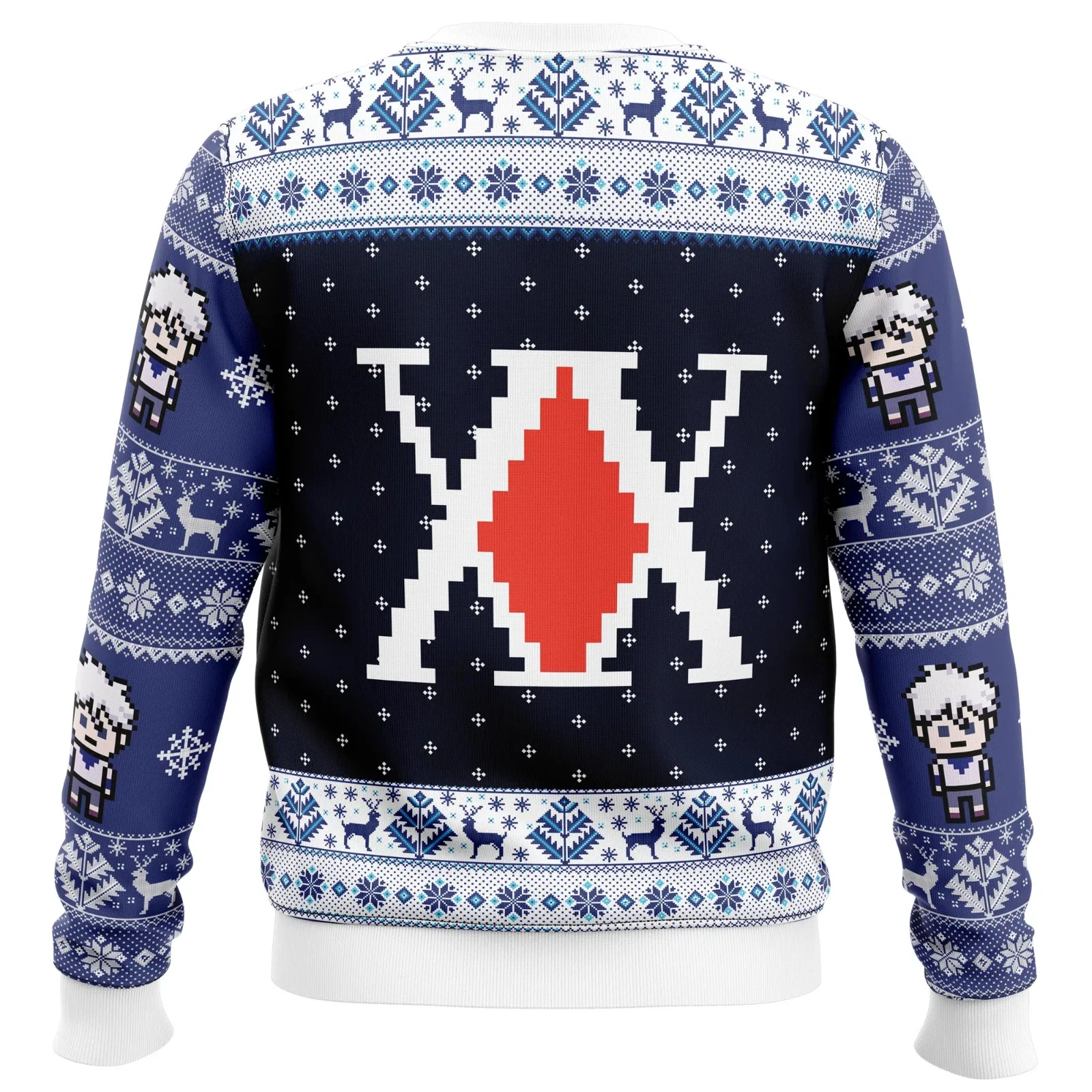 Killua Zoldyck v2 xHunter Ugly Christmas Sweater