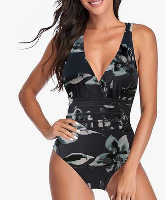 Summer Mae Damen Badeanzug figurformend Einteiler S   eleganter Schnitt