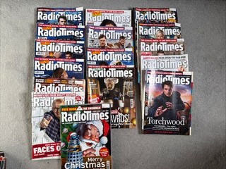 Doctor Who Radio Times Job Lot Bundle Of 16 Magazines