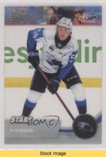 2021-22 Upper Deck CHL Stars Clear Cut Jeremie Poirier #328 READ z6b