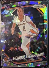 2025 Panini WNBA Cracked Ice Prizm #98 Monique Akoa Makani