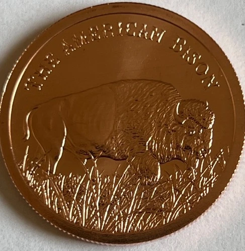 1 roll Copper Buffalo rounds, 20 advp ounces .999 fine from Provident Metals