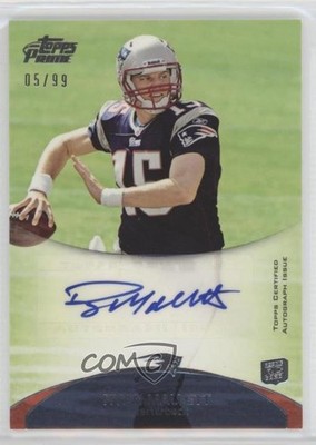 2011 Topps Prime Rookie Auto 5/99 Ryan Mallett #44 Auto uk2