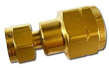 Acetylene Cylinder Bottle to Regulator CGA-200 (MC) to CGA-510 (POL) Adaptor