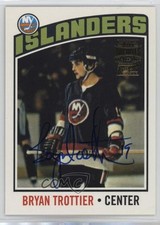 2001-02 Topps/O-Pee-Chee Archives Auto Bryan Trottier #12 Auto HOF pu3
