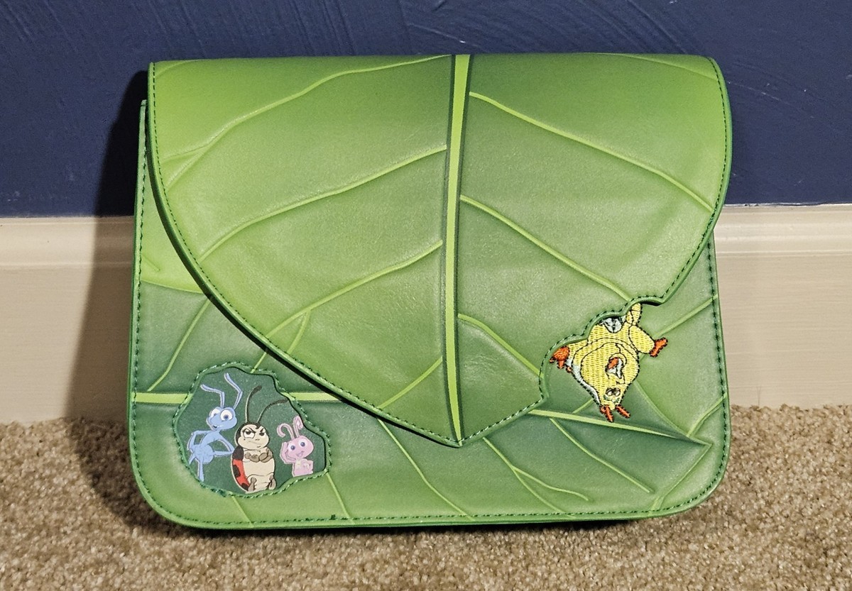 Loungefly Disney Pixar A Bug's Life Leaf Crossbody Bag NWT | eBay