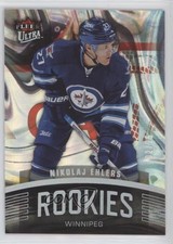 2015 Fleer Showcase Ultra Rookies Violet Medallion 2/25 Nikolaj Ehlers #U7 ku3