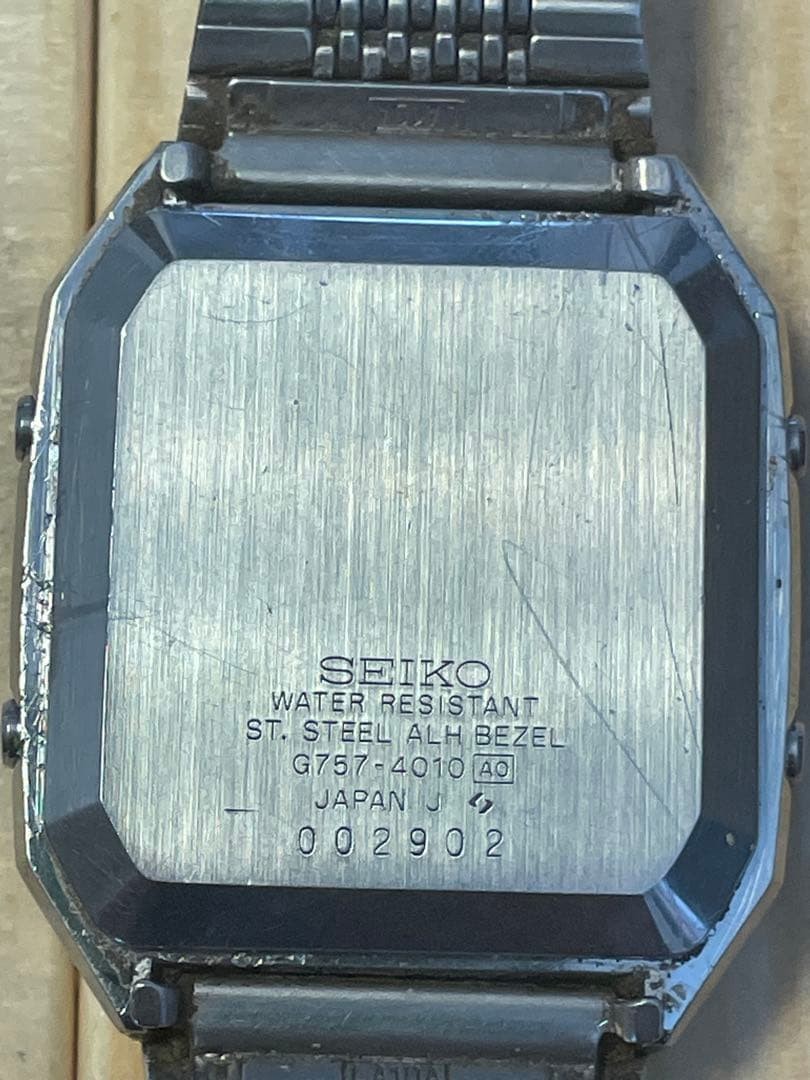 Seiko G757-4010 Digi-Borg Need repair SEIKO | eBay