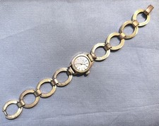 Orologio da Donna Vintage Zeller Wil Svizzera, Carica Manuale, Dorato, anni 1970