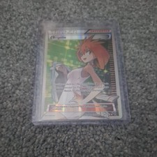 Pokemon TCG Brigette Full Art Trainer XY Breakthrough Card 161/162 Rare Excellen