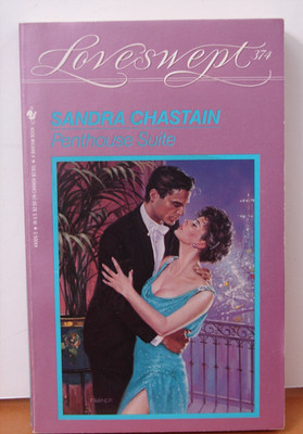 Penthouse Suite, by Sandra Chastain 1990 Romance PB.  6440
