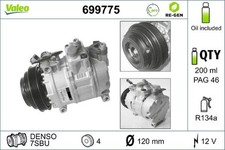 Valeo 699775 Kompressor für Klimaanlage Klimakompressor Kompressor Klima 