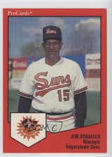 1989 ProCards Minor League Team Sets Jimmie Schaffer Jim Schaffer #282 0b5