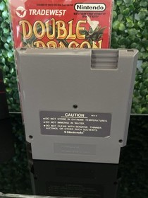 Double Dragon CIB Complete NES (Nintendo 1988) Black Circle Seal 1st Print Game