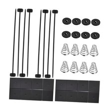 2PCS Car Fan Mounting Kit, Electric Radiator Fan Ties Straps Mounting Set