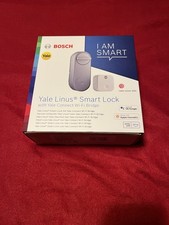 Bosch Smart Home, Yale Linus® Smart Lock, Türschloss inkl. WiFi Bridge,