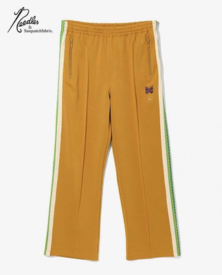 パンツ Needles Track Pants / Yellow NEEDLES x Sasquatchfabrix Track Pants Straight Yellow Size