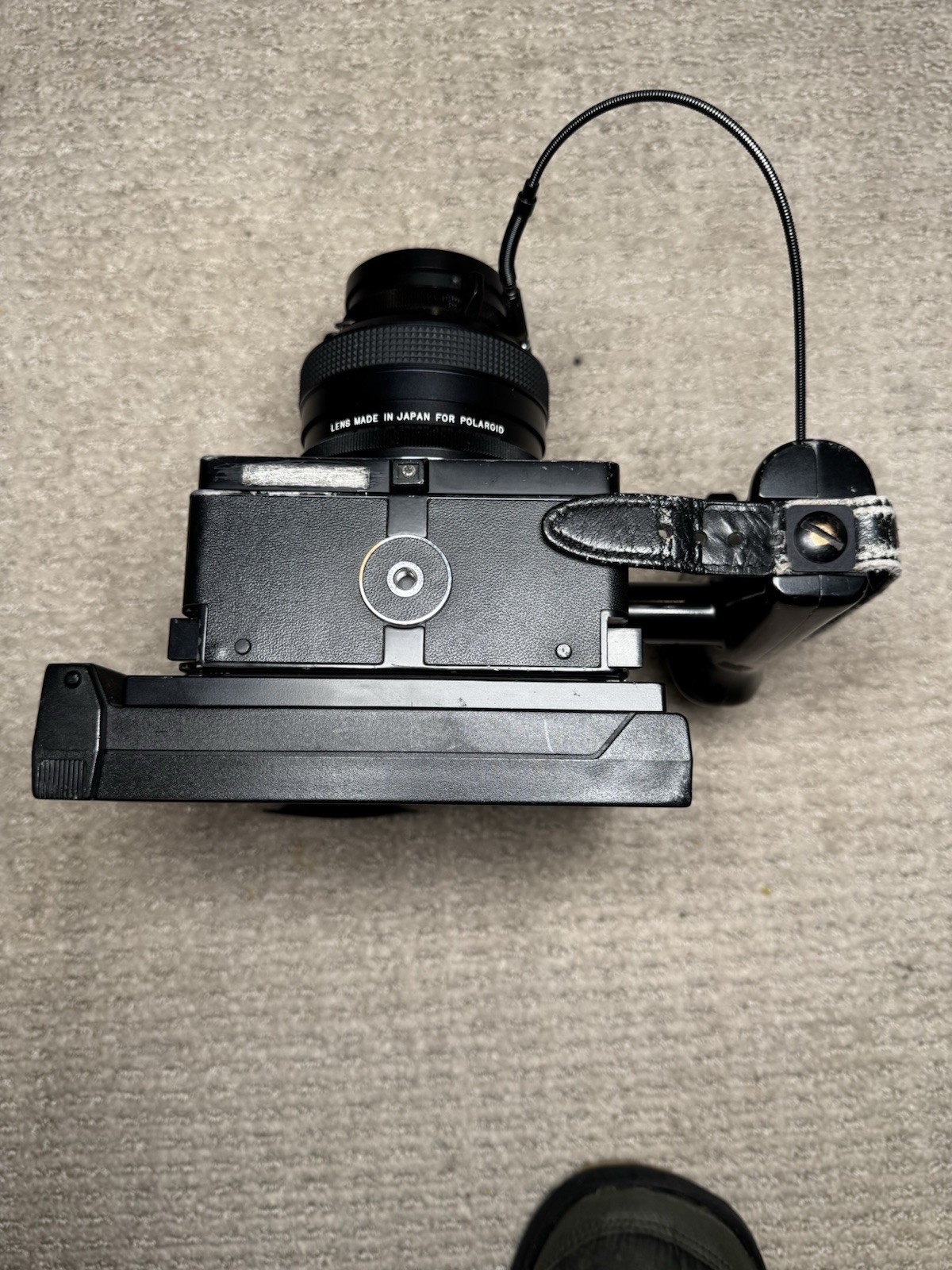 Polaroid 600SE Medium Format Camera w/127mm f4.7 Mamiya Lens 600