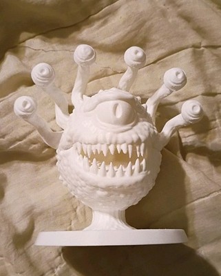 Beholder  FDM 3D Printed Unpainted Figure TTRPG DnD Gaming Display Large 150mm