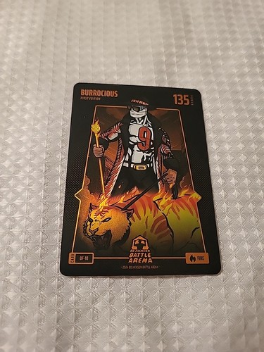 2024 1st Edition Bo Jackson Battle Arena Joe Burrow Burrocious Orange Fire Foil