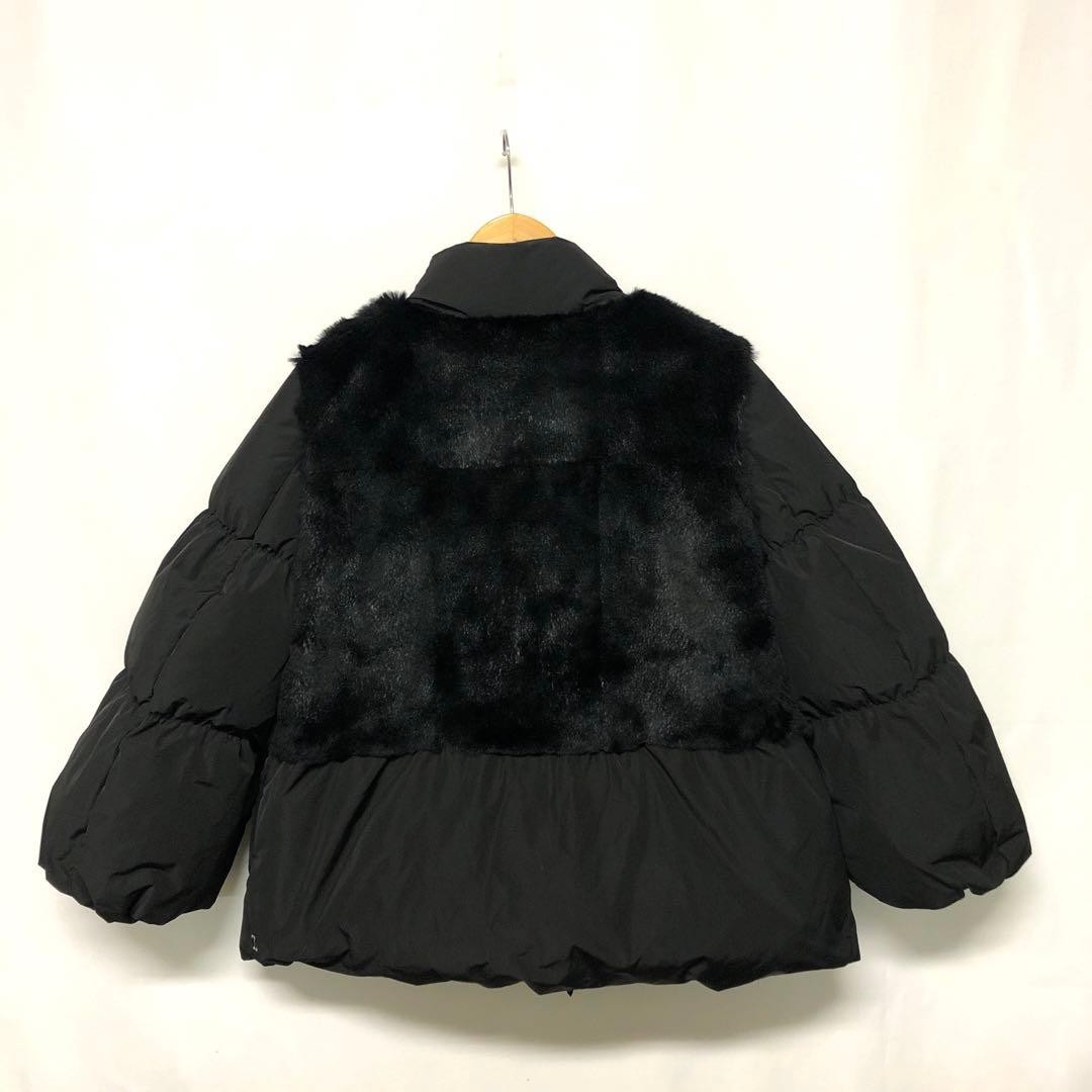 Sportmax Code MAX MARA Short Down Jacket Black Us… - image 4